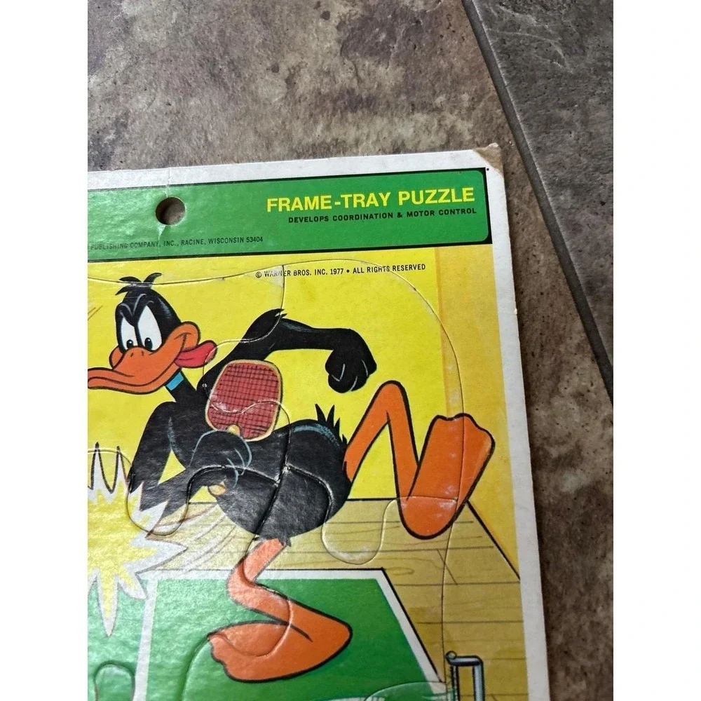 Looney Toons Daffey Duck Frame Tray Puzzle